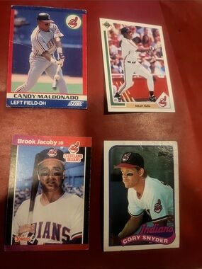 🍓Cleveland Indians Baseball Card Collection 🍓